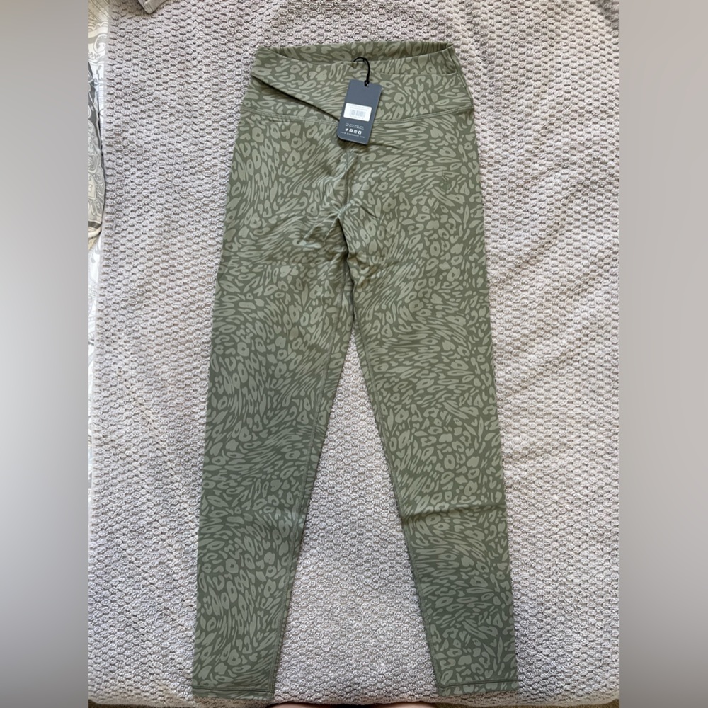 Ryderwear Sage Green Printed Leggings